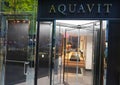 Two Star Michelin restaurant Aquavit in Midtown Manhattan