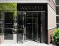 Two Star Michelin restaurant Aquavit in Midtown Manhattan