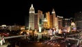 New York at Las Vegas in Nevada United States. Royalty Free Stock Photo