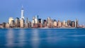 New York, Lower Manhattan skyline, United states of America Royalty Free Stock Photo