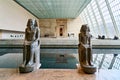 New York. Manhattan. United States. The Metropolitan Museum of Art. Egyptian Art. Temple of Dendur Royalty Free Stock Photo