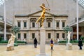 New York. Manhattan. United States. The Metropolitan Museum of Art. Engelhard Court in the American Wing. Diana sculpture