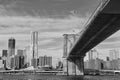 New York Manhattan view from East River Royalty Free Stock Photo