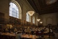 New York, Manhatten Public Library Reading Room