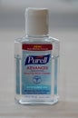 Purell hand sanitizer available at the restaurant in Manhattan amid Coronavirus pandemic