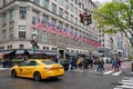 Famous Saks Fifth Avenue flagship store in Manhattan