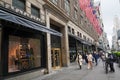 Famous Saks Fifth Avenue flagship store in Manhattan