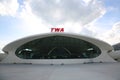 TWA Hotel opened at the landmark TWA Flight Center building designed by Eero Saarinen at the John F. Kennedy International Airport Royalty Free Stock Photo