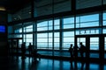 View of Staten Island Ferry Whitehall Terminal in Lower Manhattan, New York City Royalty Free Stock Photo