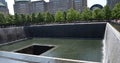 New York memorial or monument with water Royalty Free Stock Photo