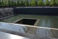 New York memorial or monument with water Royalty Free Stock Photo