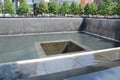 New York memorial or monument with water Royalty Free Stock Photo