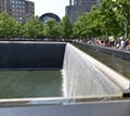 New York memorial or monument with water