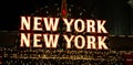 New York Neon Sign Royalty Free Stock Photo