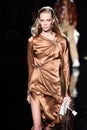 Lexi Boling walks the runway at the Versace Pre-Fall 2019 Collection