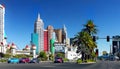 Las Vegas Strip, New York Hotel Casino, Nevada Royalty Free Stock Photo