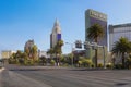 Las Vegas Strip, New York, MGM Hotel Casino, Nevada Royalty Free Stock Photo