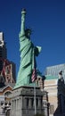 New York, New York Hotel and Casino's Statue of Liberty Close-up Royalty Free Stock Photo