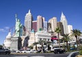 New York-New York Hotel & Casino on The Strip in Las Vegas Royalty Free Stock Photo