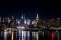 New York at night Royalty Free Stock Photo