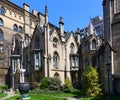 The Gothic-Revival Rectory 1847 and of Grace Church, Manhattan, NYC Royalty Free Stock Photo