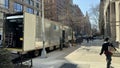 Mobile film studio in Manhattan