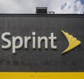 Exterior of Sprint store Royalty Free Stock Photo