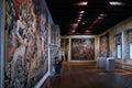 Medieval tapestries at the Met Cloisters Royalty Free Stock Photo