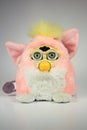Original vintage 1990s pink baby Furby talking children`s toy