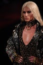 Phillippe Blond walks the runway for The Blonds fashion show Royalty Free Stock Photo