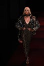 Phillippe Blond walks the runway for The Blonds fashion show