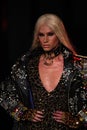 Phillippe Blond walks the runway for The Blonds fashion show Royalty Free Stock Photo