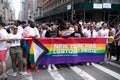 NEW YORK, NY, US - June 25, 2023: Pride march parade 2023 in New York. Governor Kathy Hochul signed legislation to