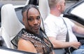 NEW YORK, NY, US - June 25, 2023: Pride parade 2023 in New York. Billy Porter Grand Marshal of 2023 New York City Pride