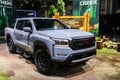 Nissan Frontier showing during NYIAS at Jacobs Javits Center on Press Day 1 First show after 2019