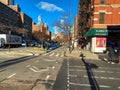 Multiple transportation lanes in Manhattan