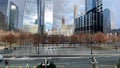 Expansive view of World Trade Center plaza
