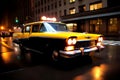 New York old Taxi Cab, Ride The Lightning