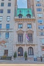 New York old Upper East Side building Royalty Free Stock Photo