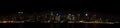 New York Panorama - Manhattan Sky Line at Night Royalty Free Stock Photo