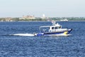 New York Police Department Boat