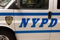 New York Police Department car, New York Royalty Free Stock Photo