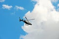 New York police department helicopter Royalty Free Stock Photo