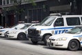 New York Police vehicles Royalty Free Stock Photo