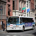 New York public bus Royalty Free Stock Photo