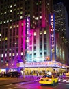 New York , Radio city Royalty Free Stock Photo