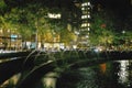 Columbus Circle and fountain New York USA