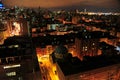 New York's East Village Skyline at Night