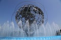 1964 New York World`s Fair Unisphere in Flushing Meadows Park Royalty Free Stock Photo