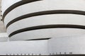 NEW YORK - SEPTEMBER 01: The Solomon R. Guggenheim Museum of mod Royalty Free Stock Photo